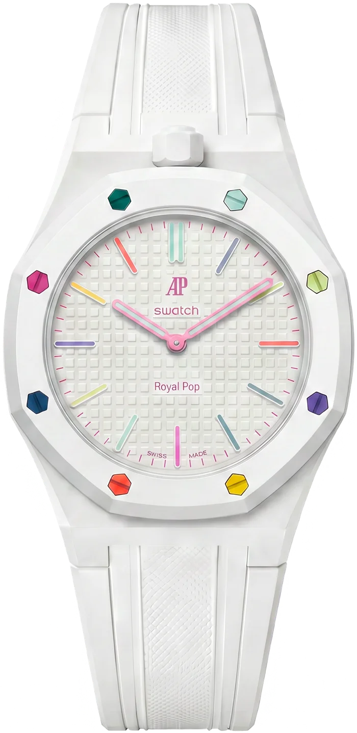 Bracelet HUIT BLANC silicone biocéramique