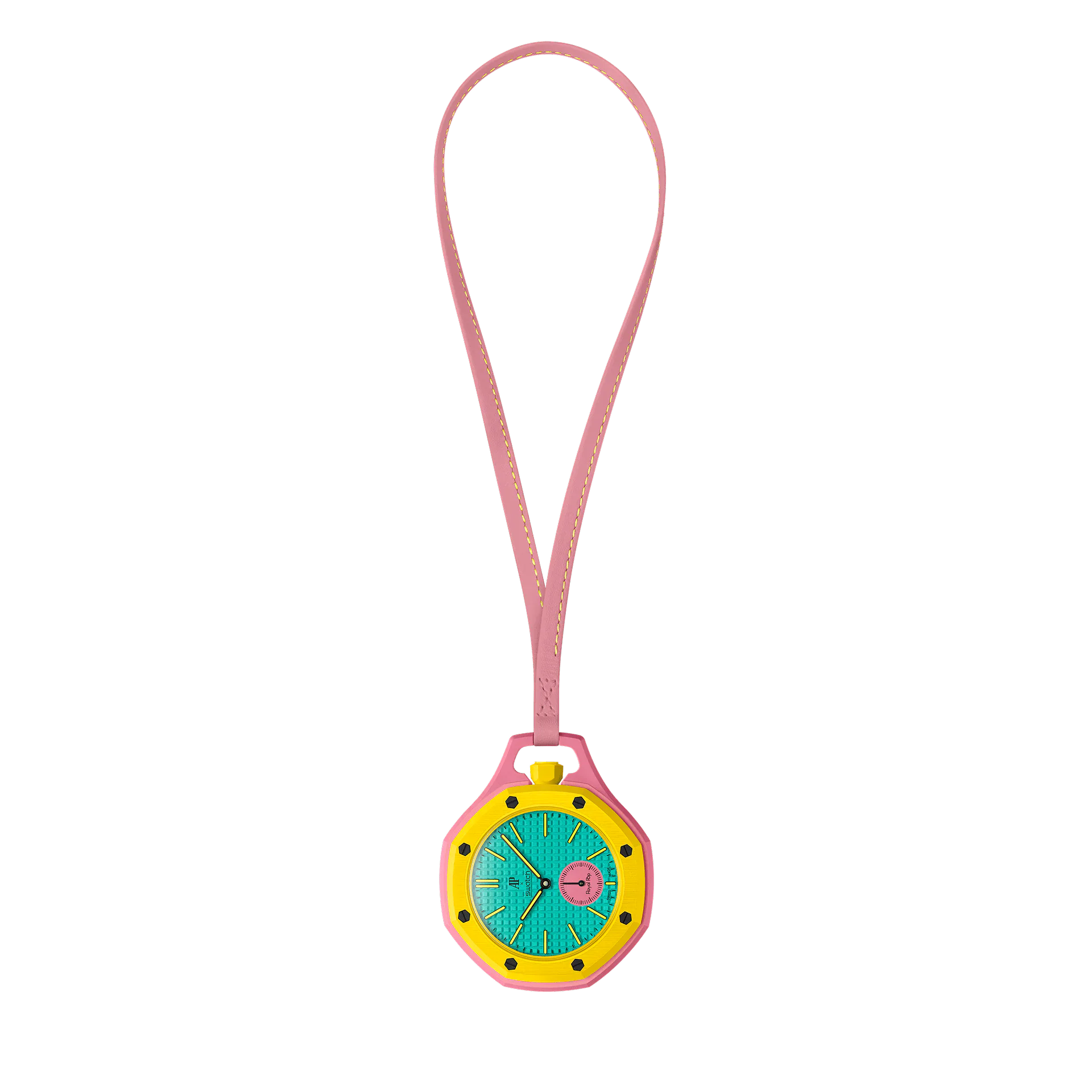 OTG ROZ pocket watch rose poudre