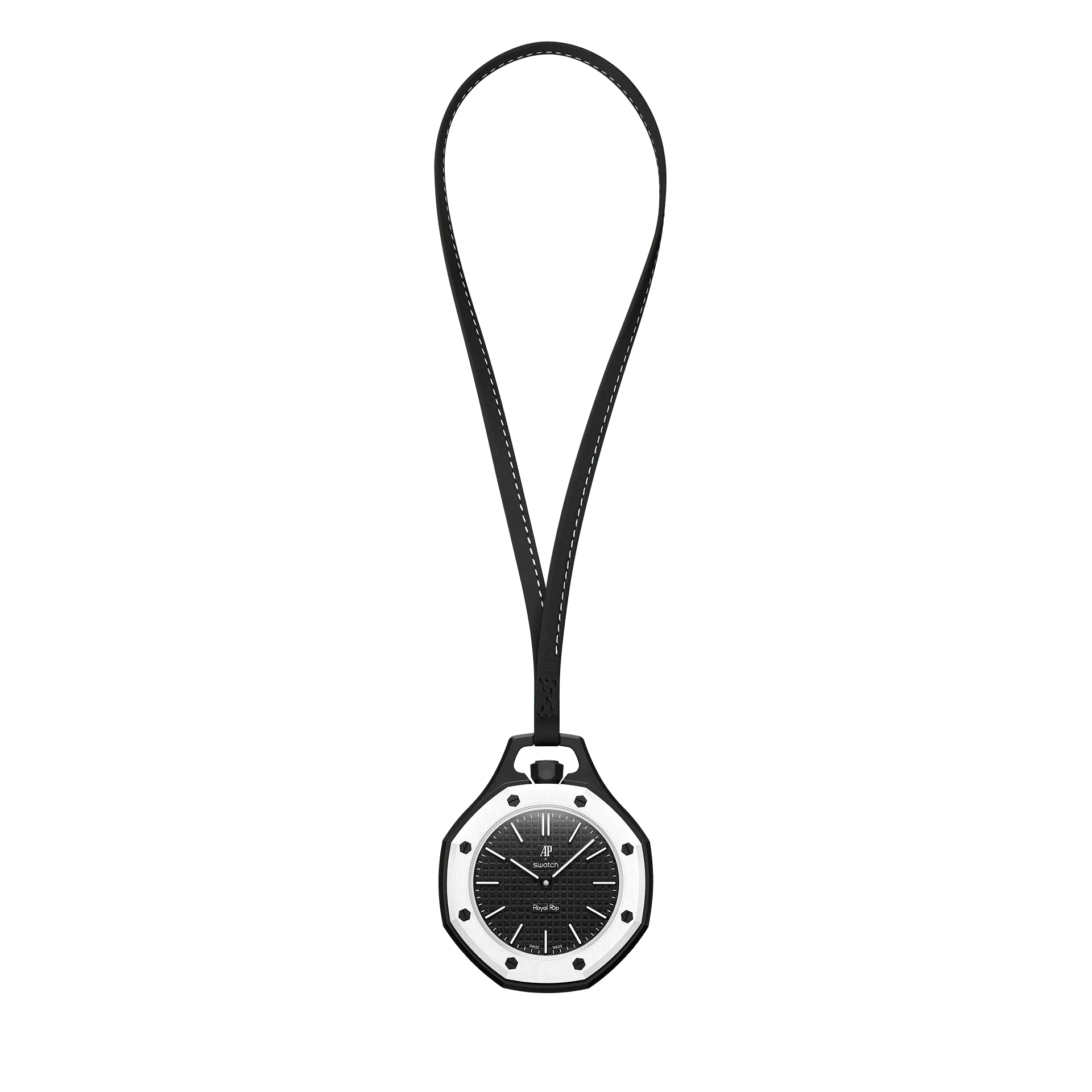 OCHO NEGRO pocket watch noir profond